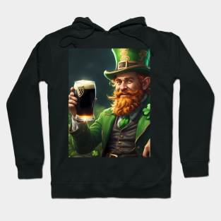 Folk Art Leprechaun Hoodie